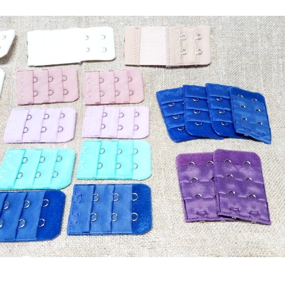 Comfortable Elastic & Non Elastic Bra Extenders set, NWOT - Picture 5 of 6